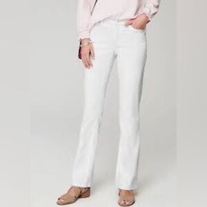 Women’s Barely Flare Jeans in White 24W J. Jill